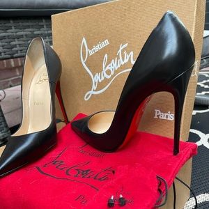 Christian Louboutin So Kate 120 Leather Pumps
